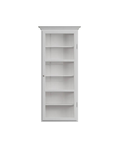Väggmonterat Vitrinskåp Classic V4, vitt från Lindebjerg Design - Jacobsen Plus