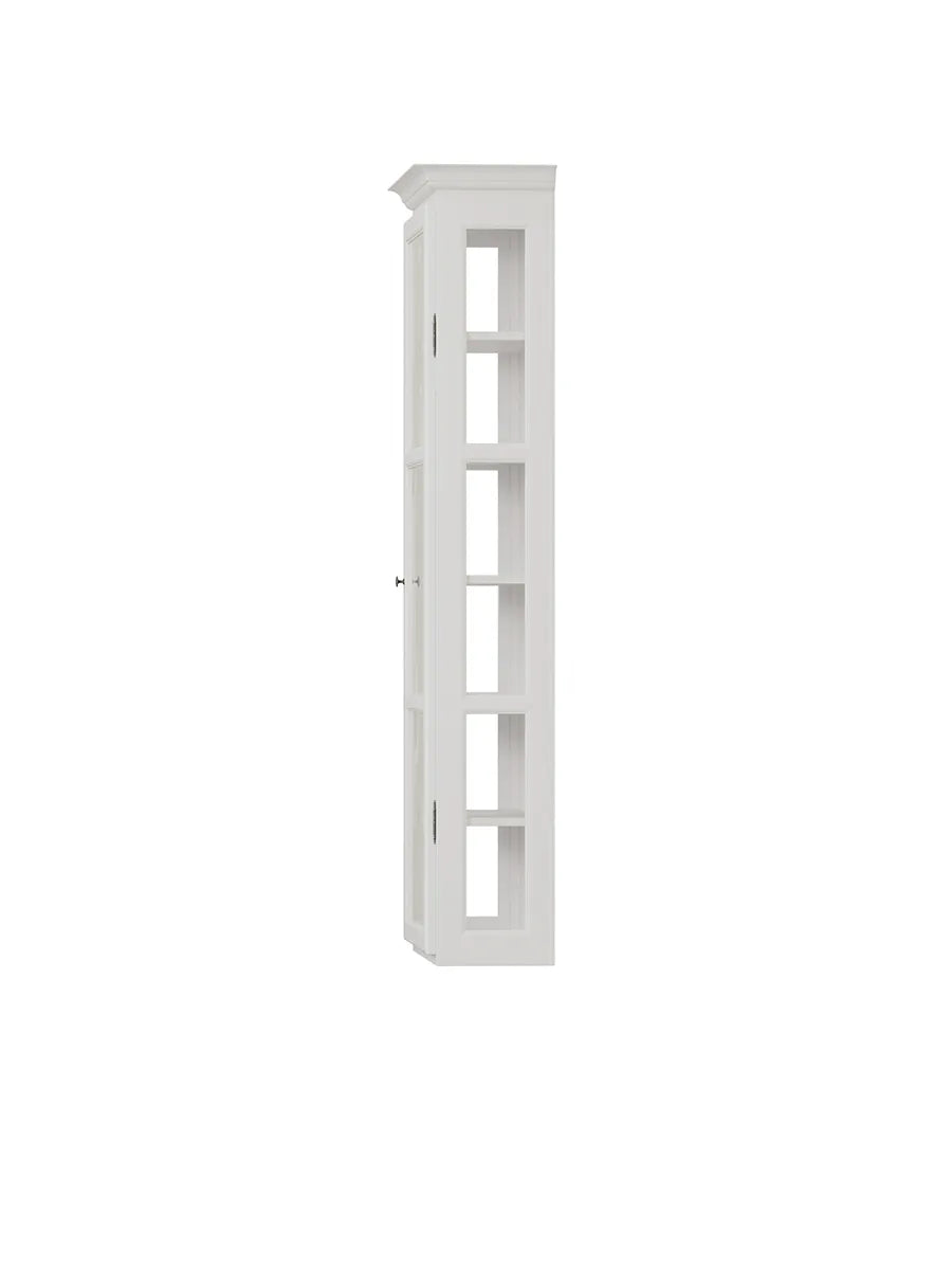 Väggmonterat Vitrinskåp Classic V4, vitt från Lindebjerg Design - 4 - Jacobsen Plus