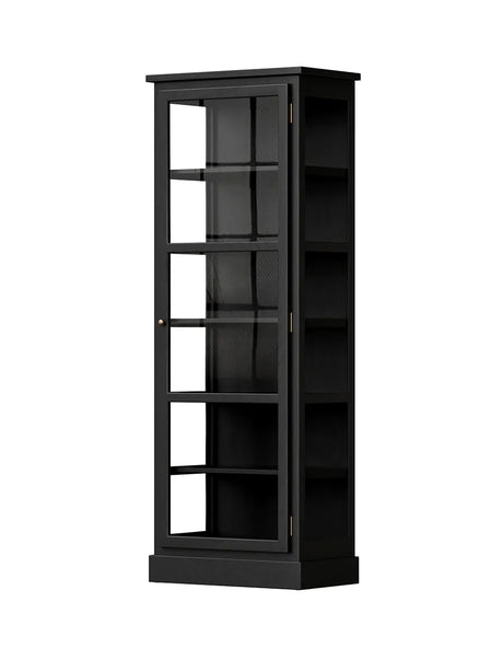 Vitrinskåp N1, mörk ek från Lindebjerg Design - 2 - Jacobsen Plus