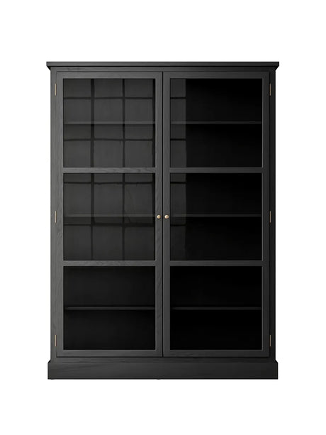 Vitrinskåp N2, mörk ek från Lindebjerg Design - Jacobsen Plus