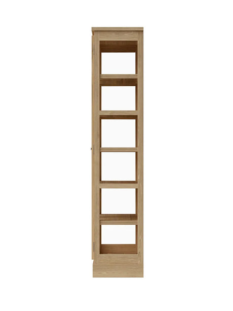 Vitrinskåp N2, ljus ek från Lindebjerg Design - 4 - Jacobsen Plus