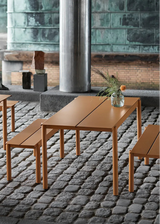 Linear Steel Bänk, 110 cm från Muuto - 2 - Jacobsen Plus