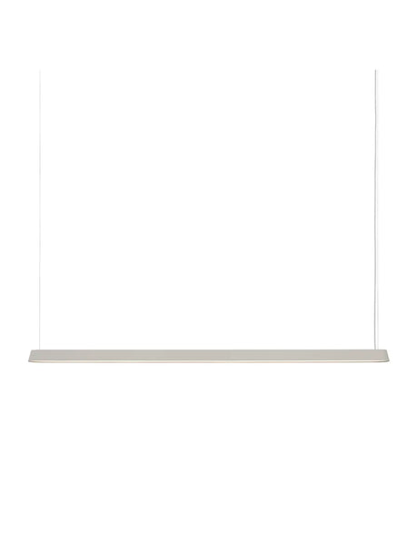 Linear Pendellampa 169,2 cm, grå från Muuto - Jacobsen Plus