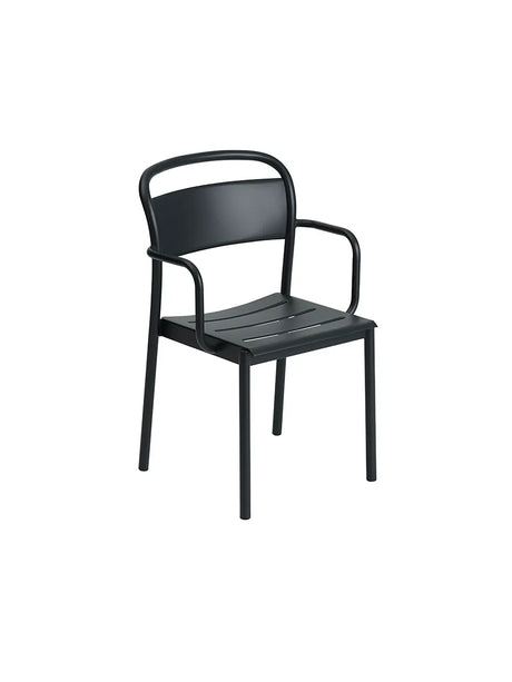 Linear Steel Fåtölj från Muuto - Anthracite black - Jacobsen Plus
