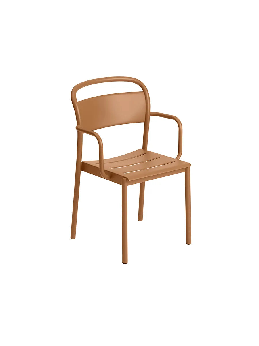 Linear Steel Fåtölj från Muuto - Burnt orange - Jacobsen Plus