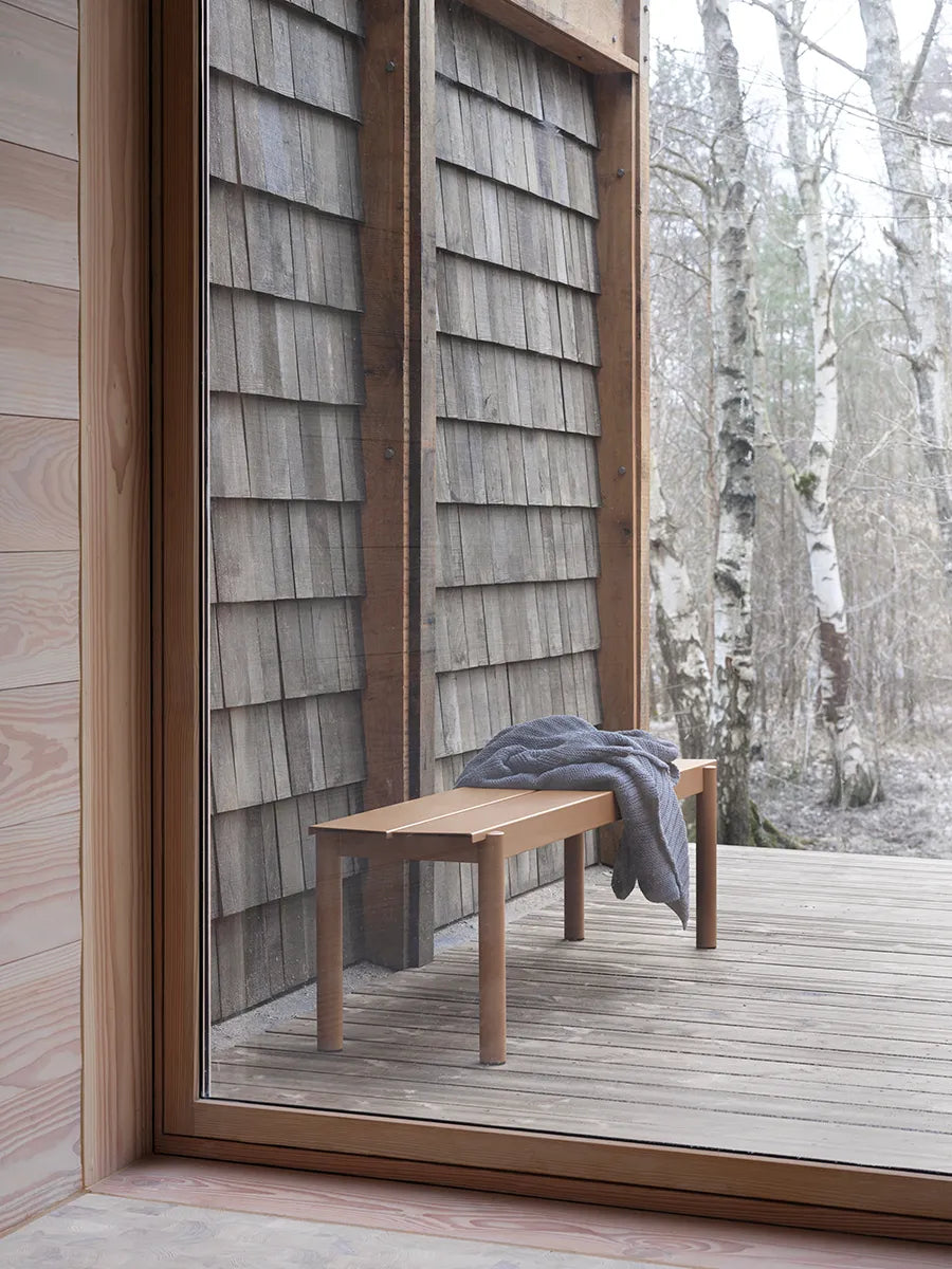 Linear Steel Bänk, 110 cm från Muuto - 4 - Jacobsen Plus