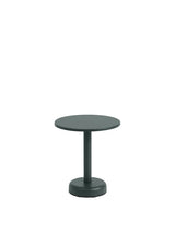 Linear Steel soffbord, Ø42 från Muuto - Dark green - Jacobsen Plus