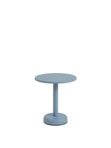 Linear Steel soffbord, Ø42 från Muuto - Ljusblå - Jacobsen Plus