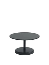 Linear Steel soffbord, Ø70 från Muuto - Anthracite black - Jacobsen Plus