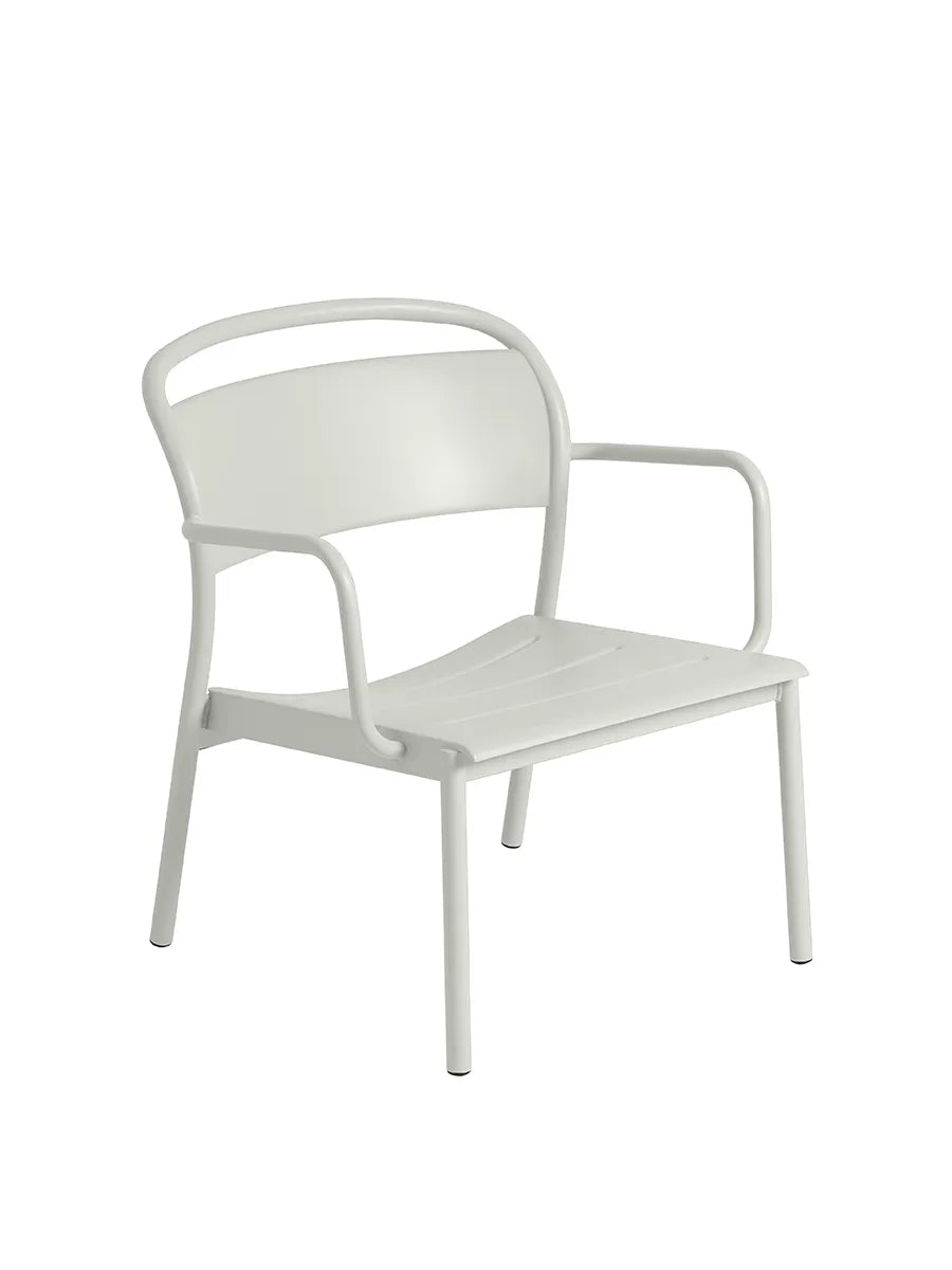 Linear Steel loungestol från Muuto - Grey - Jacobsen Plus