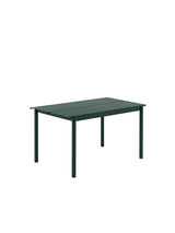Linear Steel Bord, 140x75 cm från Muuto - Dark green - Jacobsen Plus