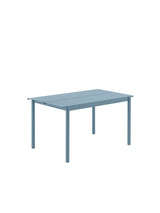 Linear Steel Bord, 140x75 cm från Muuto - Ljusblå - Jacobsen Plus