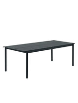 Linear Steel Bord, 220x90 cm från Muuto - Anthracite black - Jacobsen Plus