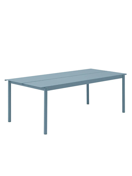 Linear Steel Bord, 220x90 cm från Muuto - Anthracite black - Jacobsen Plus