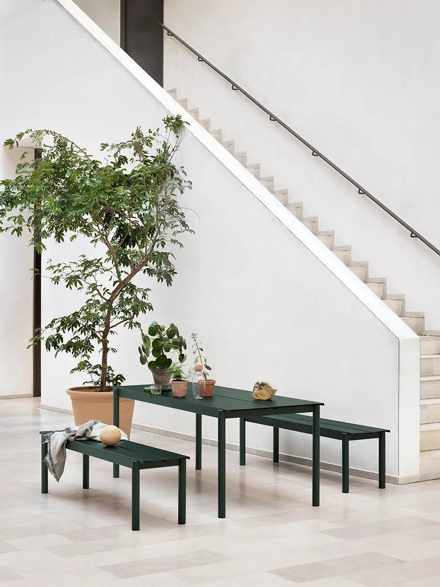 Linear Steel bänk, 170 cm från Muuto - 4 - Jacobsen Plus