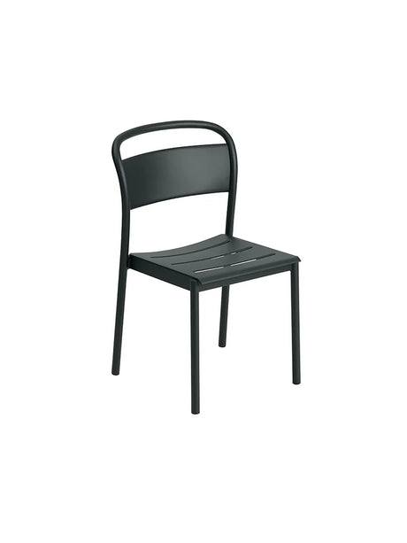 Linear Steel sidostol från Muuto - Anthracite black - Jacobsen Plus