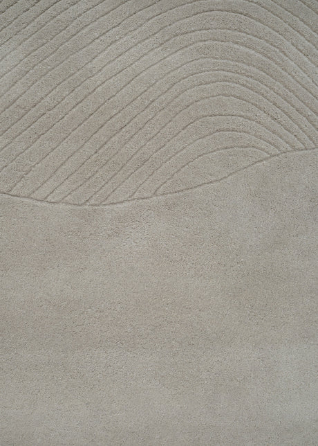 Fluid Arc Matta, Chalk från Linie Design - 225 x 300 cm. - Jacobsen Plus