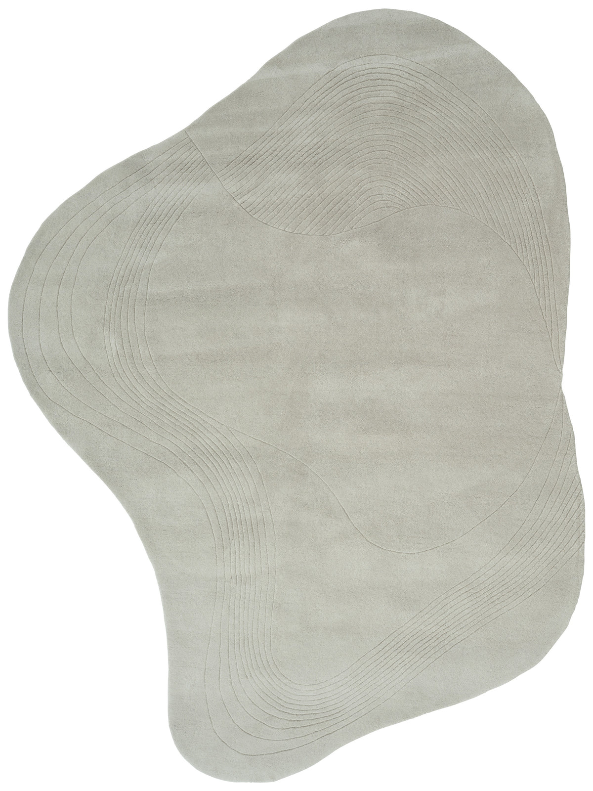 Fluid Arc Matta, Chalk från Linie Design - 225 x 300 cm. - Jacobsen Plus
