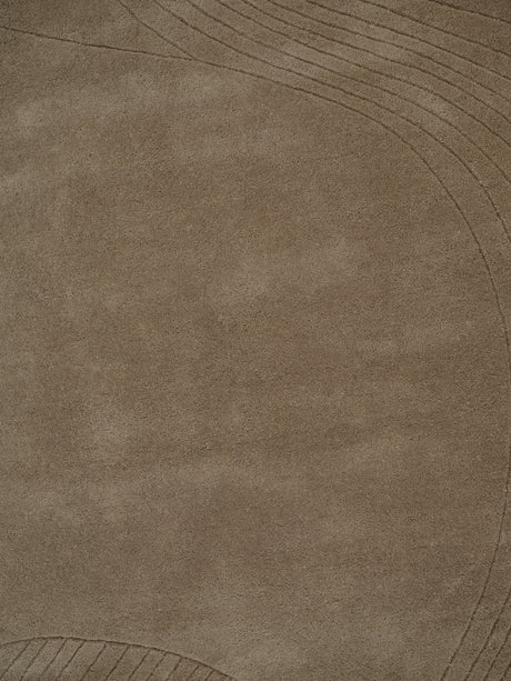 Fluid Arc Matta, Earth från Linie Design - 225 x 300 cm. - Jacobsen Plus