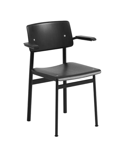 Loft-fåtölj från Muuto - Black- black - Jacobsen Plus