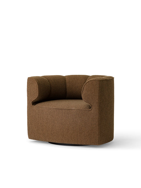 Audo Copenhagen - Eave Seamline loungestol - Logan Nutmeg – fast fot - Jacobsen Plus