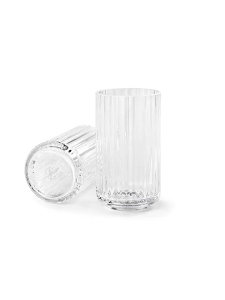 Lyngbyvasen i klart glas från Lyngby Porcelæn - H: 12 / Klar - Jacobsen Plus