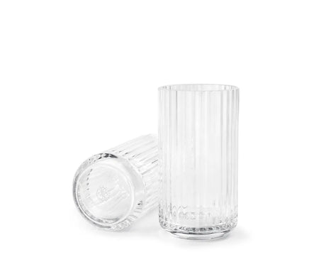 Lyngbyvasen i klart glas från Lyngby Porcelæn - H: 12 / Klar - Jacobsen Plus