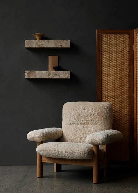 Plinth Shelf Sand Kunis Breccia marmor från Audo Copenhagen - 3 - Jacobsen Plus