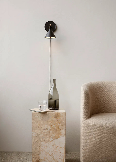 Plinth Tall Sand Kunis Breccia marmor från Audo Copenhagen - 2 - Jacobsen Plus