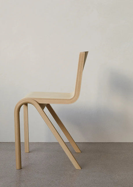Ready Matstol, naturfärgad ek från Audo Copenhagen - 2 - Jacobsen Plus