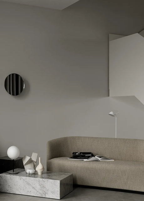 Plinth Low Vit Carrara marmor från Audo Copenhagen - 2 - Jacobsen Plus