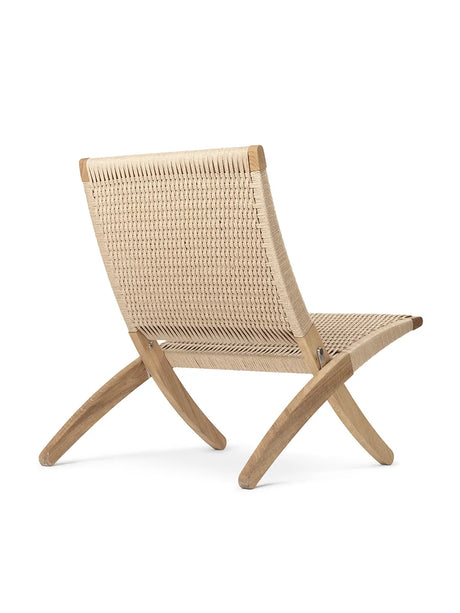 Cuba Stolen med pappersgarn från Carl Hansen & Søn - Ek olie - naturflet - Jacobsen Plus