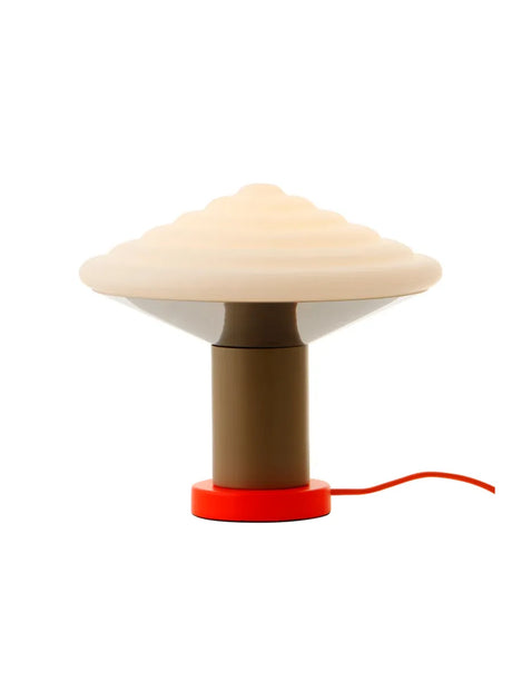 Whipped bordslampa, lysande orange från LEO Objects - Jacobsen Plus