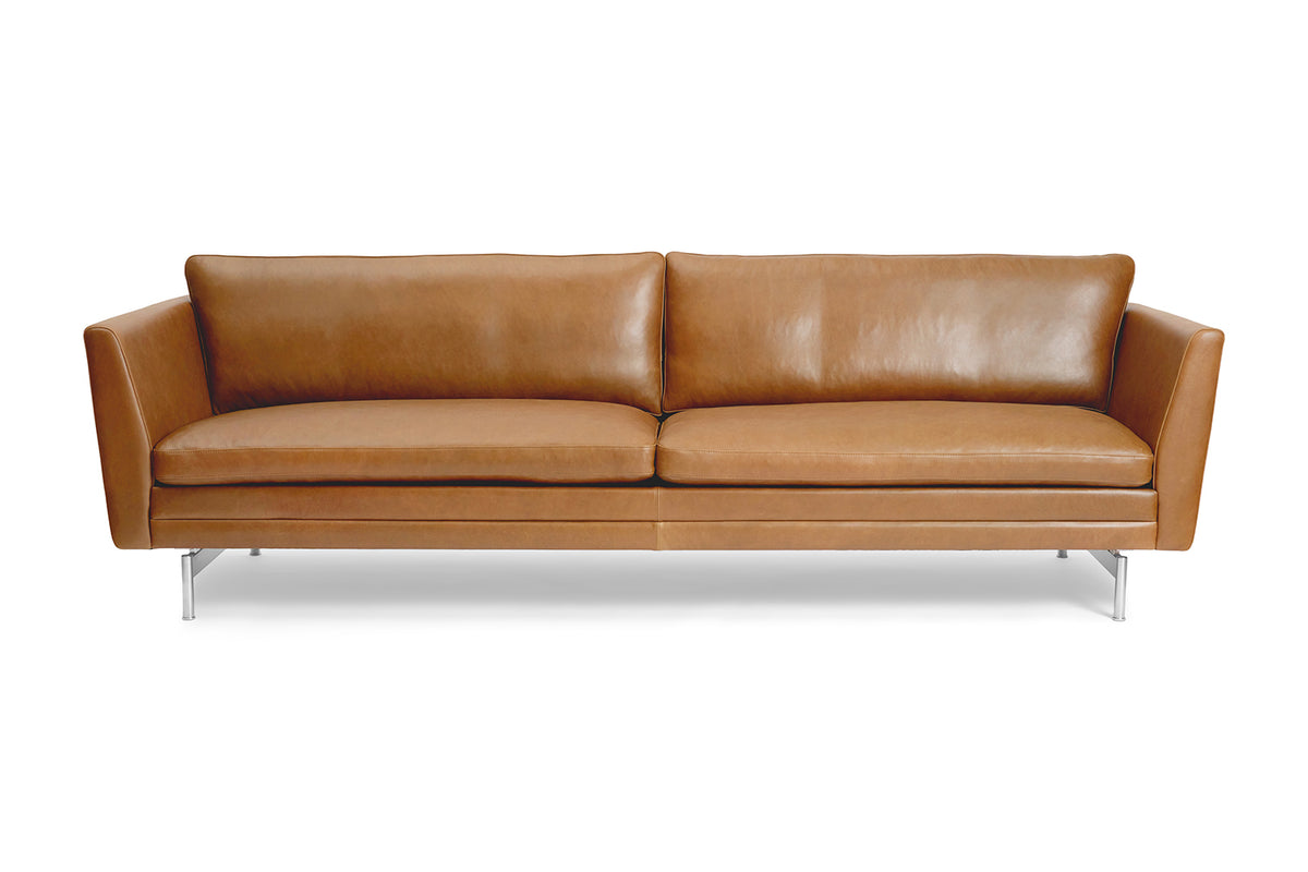 MH2301 Soffa, gefion läder från Mogens Hansen - 2 pers. sofa (158 cm) / Cognac - Jacobsen Plus