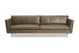 MH2301 Soffa, gefion läder från Mogens Hansen - 2 pers. sofa (158 cm) / Latte - Jacobsen Plus