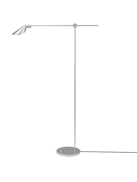MS011 Golvlampa, stål från Fritz Hansen - Jacobsen Plus