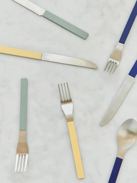 MVS Cutlery Set med 4, grön från Hay - 3 - Jacobsen Plus