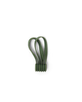Pedestal - Magnetic Cable Ties, magnetiska kabelsamlare, 3 st. - Mossgrön - Jacobsen Plus