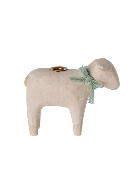 Lamm Ljusstake från Maileg - Rosa - Jacobsen Plus