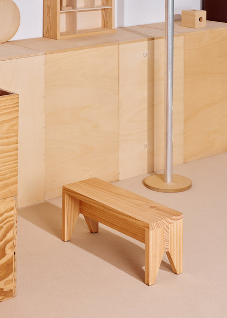 Manolito Stool, lång från HAY - Naturlig - Jacobsen Plus