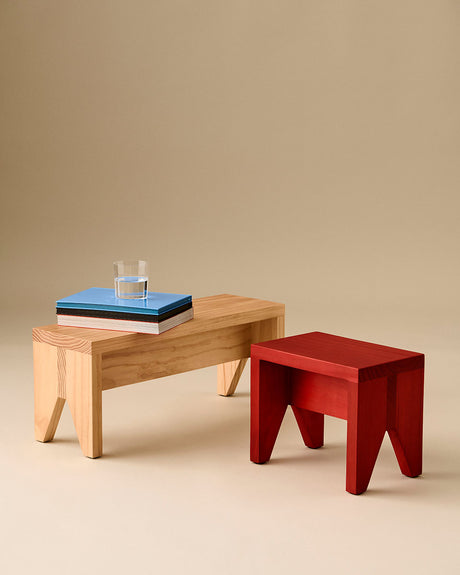 Manolito Stool, lång från HAY - Naturlig - Jacobsen Plus