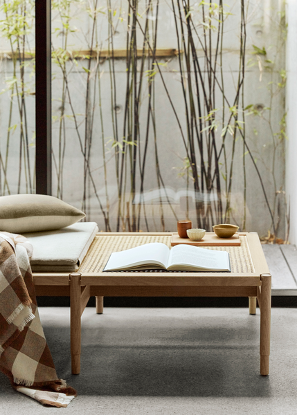 Winston Daybed, matt lackad ek från Mater - 2 - Jacobsen Plus