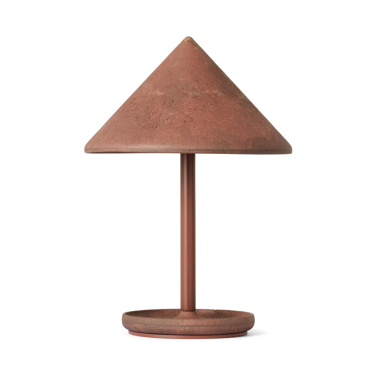 Terra portabel bordslampa från Mater - Coffee Waste Rost Red - Jacobsen Plus