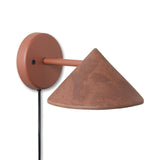 Terra vägglampa från Mater - Coffee Waste Rost Red - Jacobsen Plus