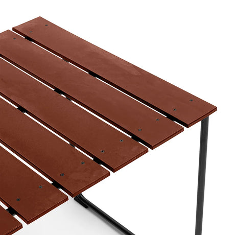 Ocean Trädgårdsbord 70x70, bränd röd från Mater - 3 - Jacobsen Plus