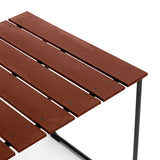 Ocean Trädgårdsbord 140x70, bränd röd från Mater - 4 - Jacobsen Plus