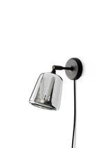 Material vägglampa från New Works - Rostfri stål - Jacobsen Plus