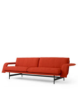Meantime AV31 3-sitssoffa från &Tradition - Fiord 0571 / Warm Black - Jacobsen Plus