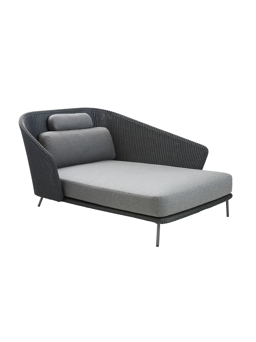Mega Daybed, vänster, inkl. dynset från Cane-line - 1 - Jacobsen Plus