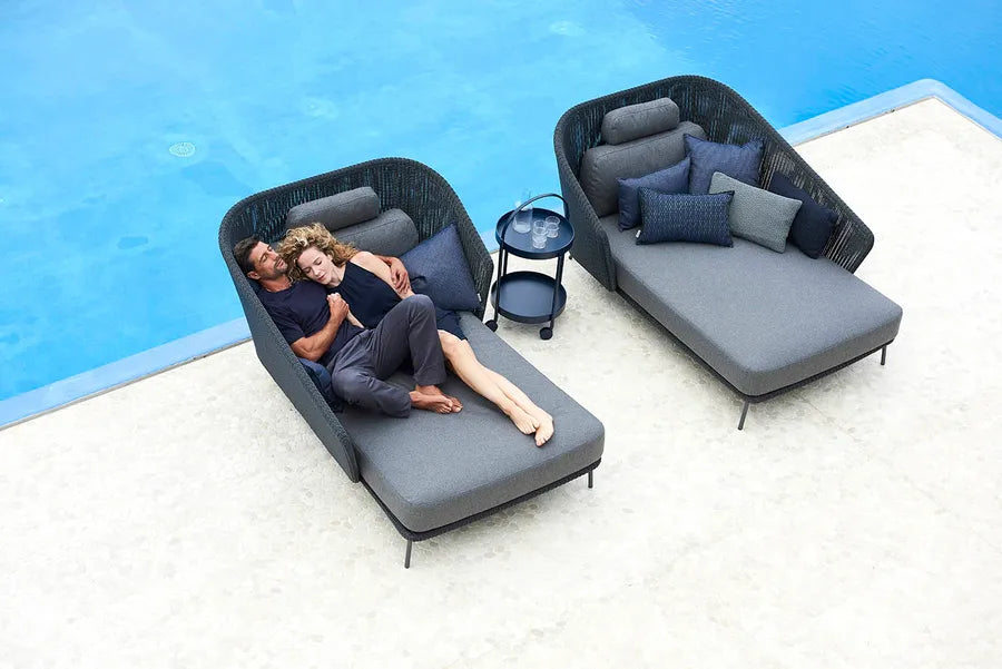 Mega Daybed, vänster, inkl. dynset från Cane-line - 3 - Jacobsen Plus